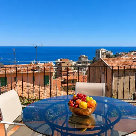 Sea View & Monaco Panorama , Large Terrace, Air Conditioning Beausoleil